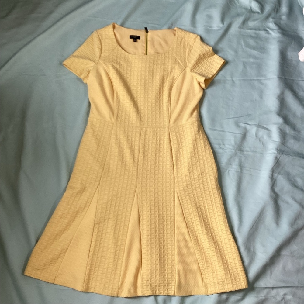 Talbots Ladies Petite Yellow Dress